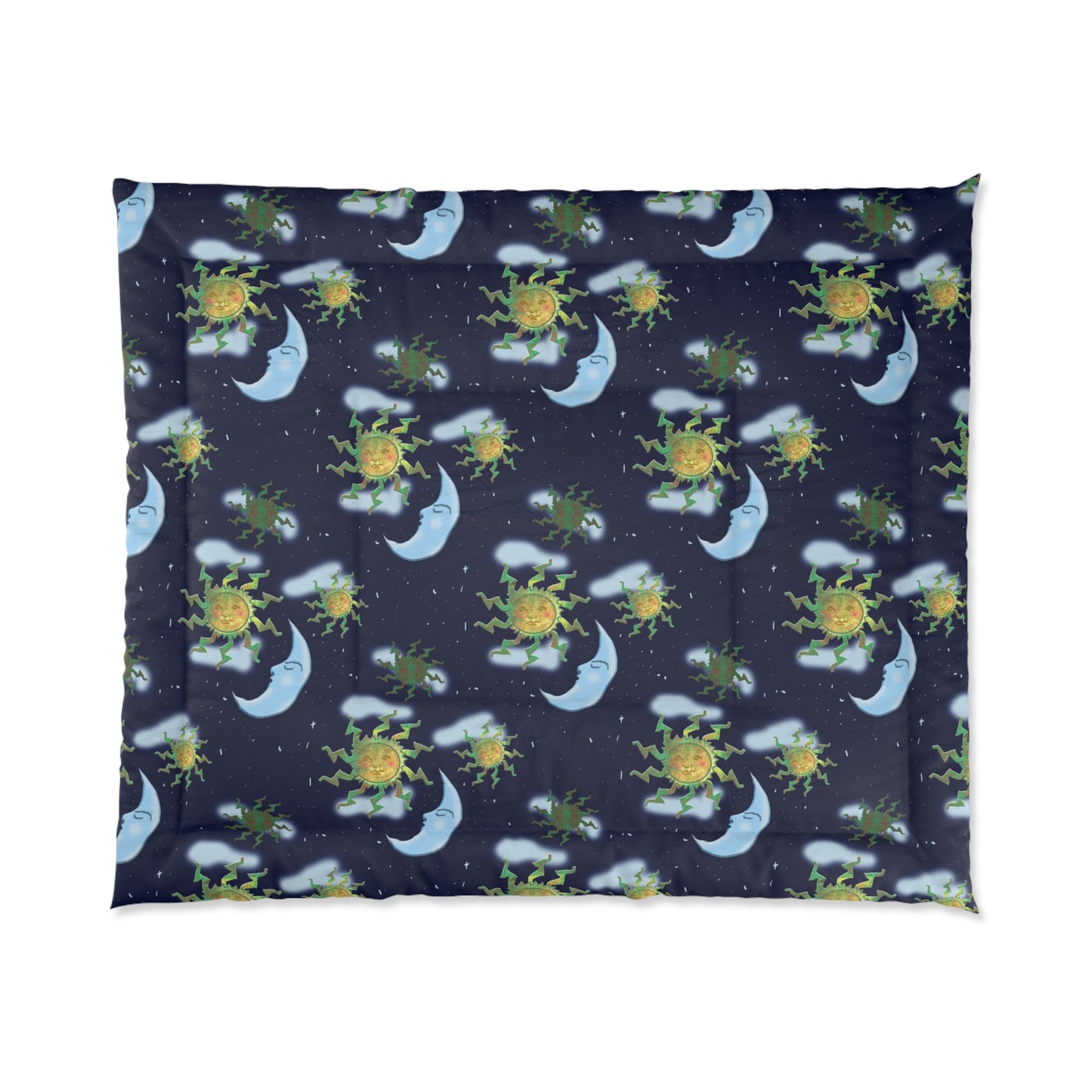 Antique Sun and Moon Comforter —  Bedding for Kids & Teens