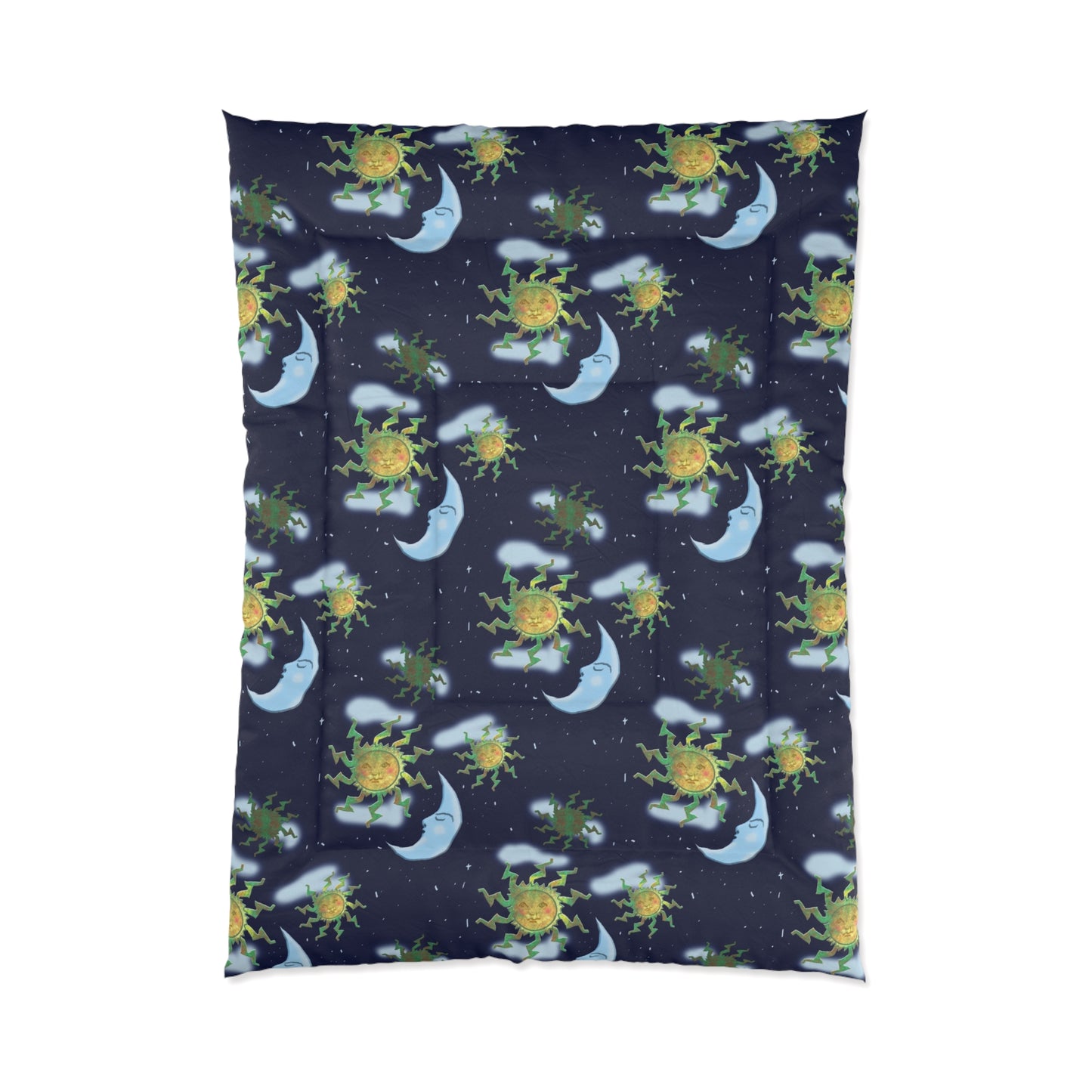 Antique Sun and Moon Comforter —  Bedding for Kids & Teens