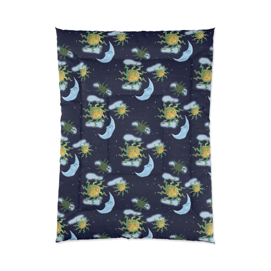 Antique Sun and Moon Comforter —  Bedding for Kids & Teens