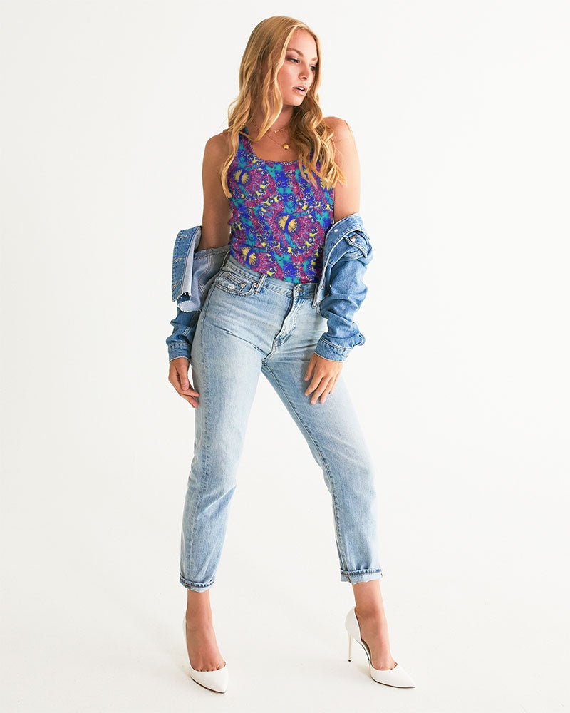 Caribbean Grafitti Women's All-Over Print Tank