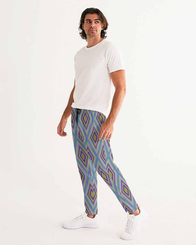 Colorful diamonds Variation 2 Men's All-Over Print Joggers