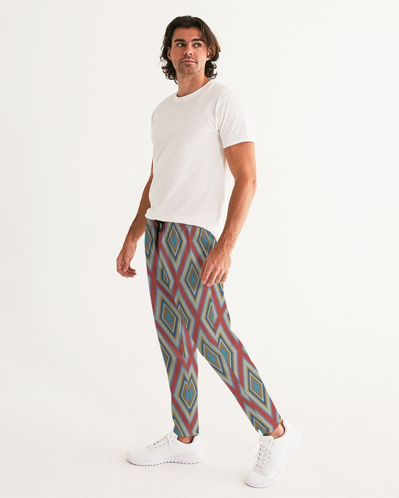 Colorful Diamonds Variation 3 Men's All-Over Print Joggers