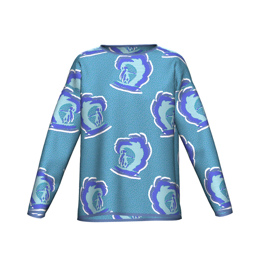 Surfer Pattern Sweater