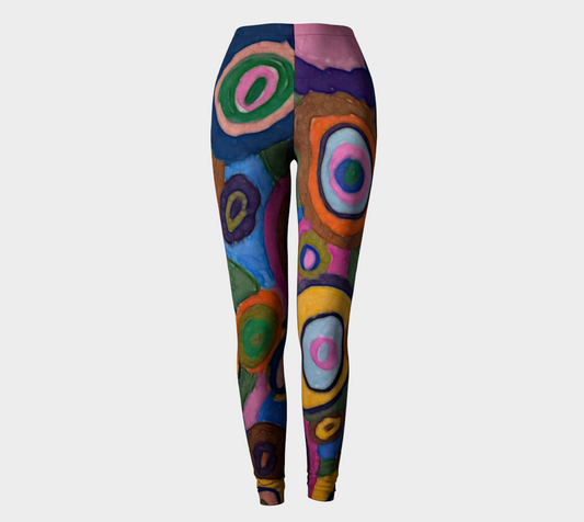 Warm Autumn Bubbles Leggings
