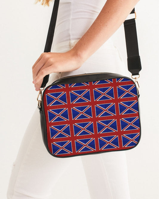 British Flag Pattern Crossbody Bag