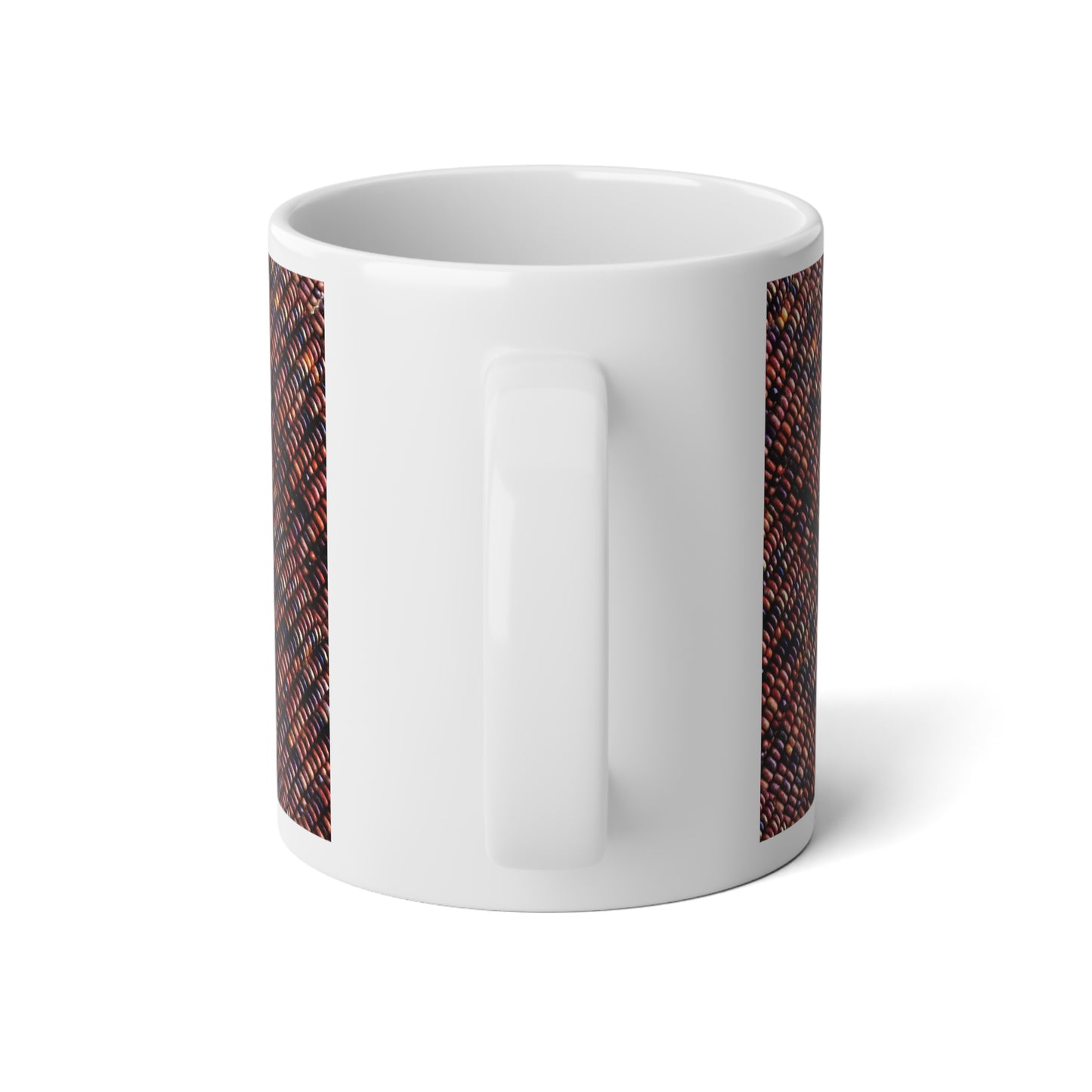 Indian Corn Jumbo Coffee Mug, 20oz - Unique Art Mug, Perfect for Gifting, Home Decor, Office Use, Birthday, and Holiday Celebrations