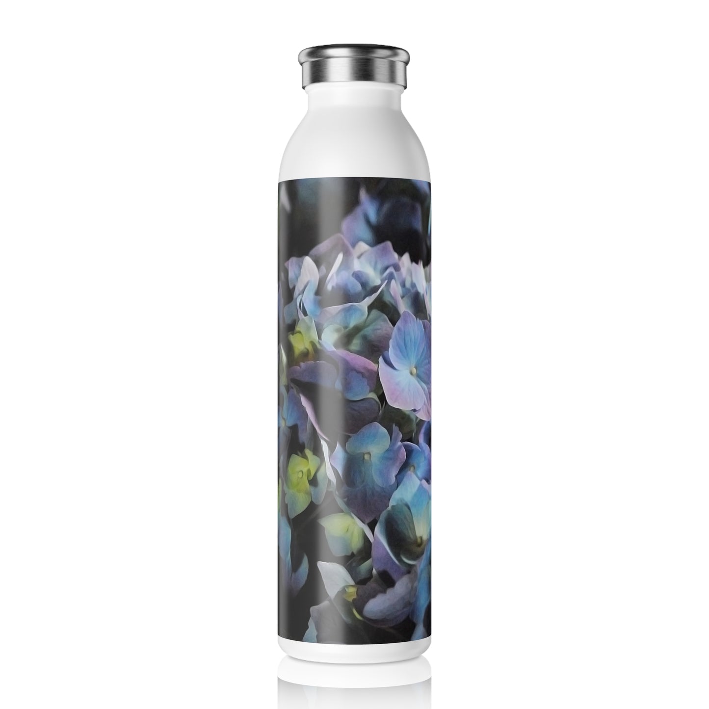 Blue and Purple Hydrangea Group Slim Water Bottle, Eco-Friendly Hydration, Stylish Drinkware, Floral Design Water Bottle, Perfect for Outdoor [...]