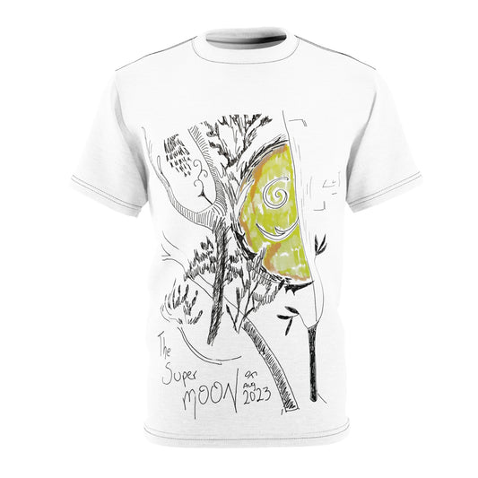 Sturgeon Moon Unisex Cut & Sew Tee (AOP)