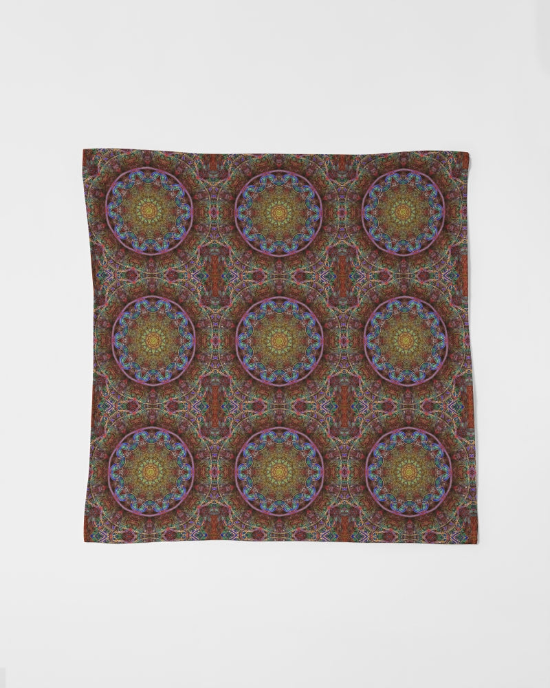 Blue Pink Windy Kaleidoscope Bandana Set