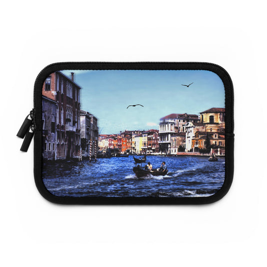Vintage Venice Canal Laptop Sleeve