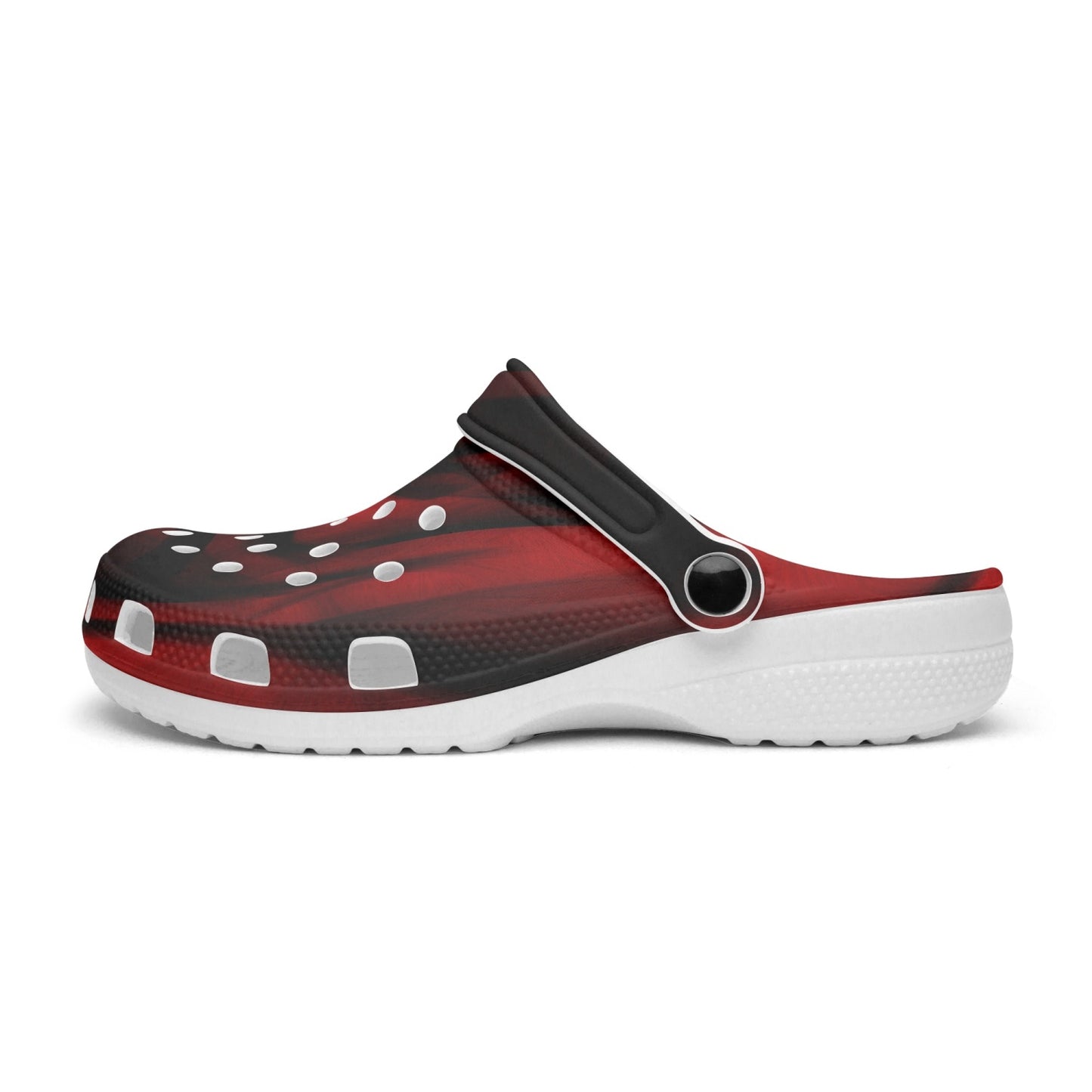 Reddest Rose 413. All Over Printed Clogs