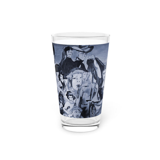 Silents Pint Glass, 16oz