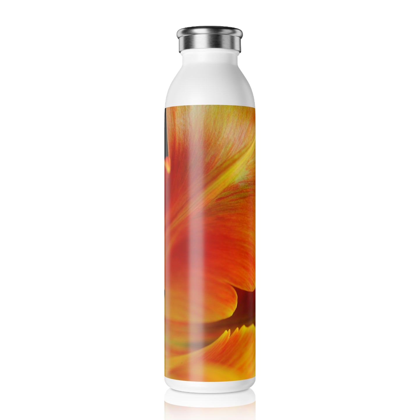 Orange Parrot Tulip Close up Slim Water Bottle | Eco-Friendly Hydration | Unique Gift for Nature Lovers, Fitness Enthusiasts, Travel, Yoga, Outdoor [...]