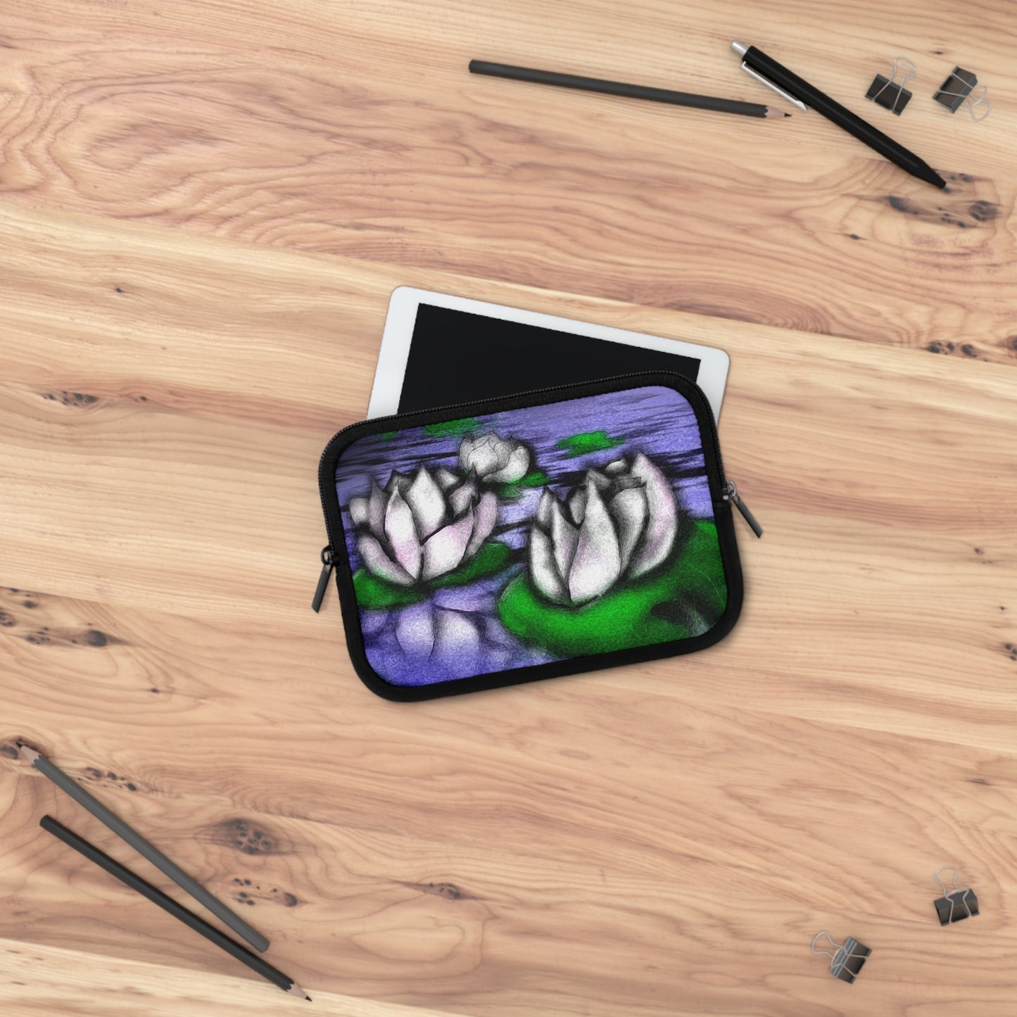 Little Lotus Pond Laptop Sleeve