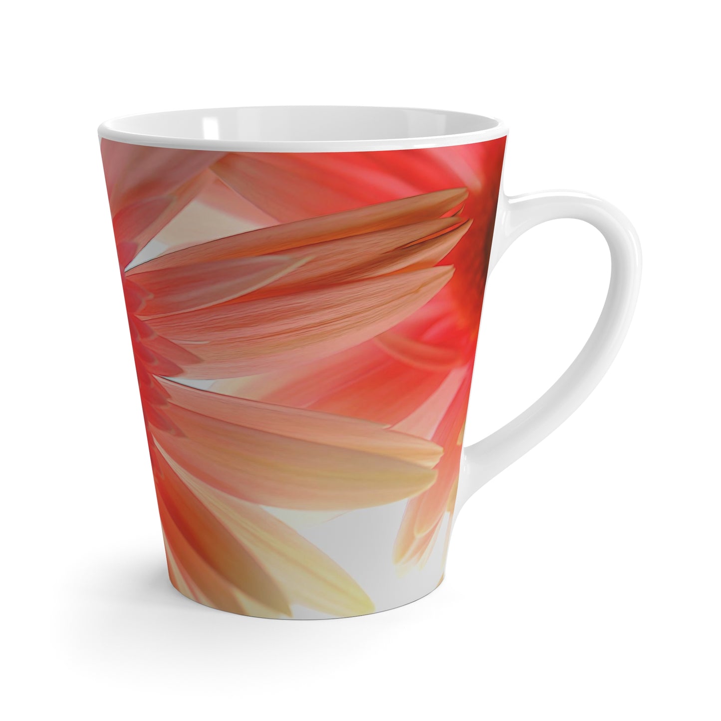 Ethereal Pink Daisy Latte Mug