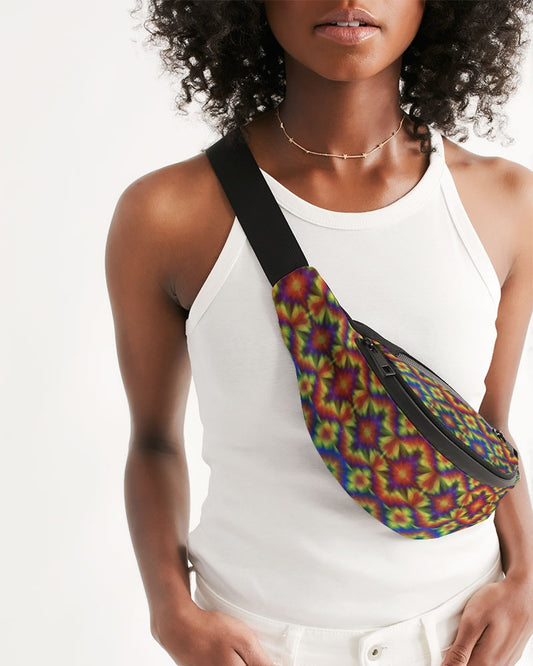 Carnival Kaleidoscope Crossbody Sling Bag