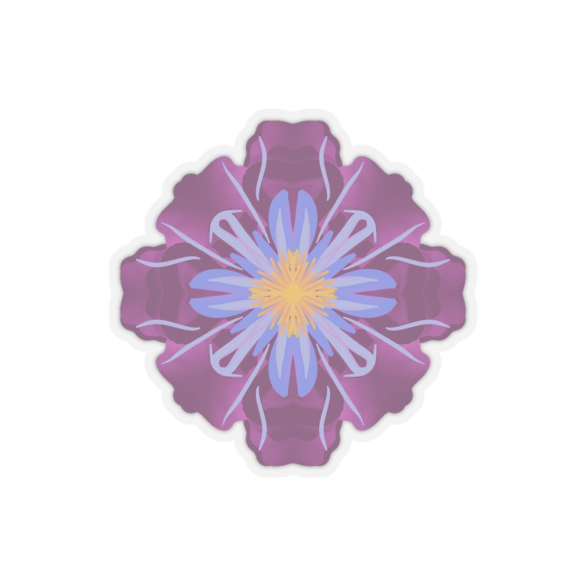Fanciful Flowers 3 Kiss-Cut Stickers