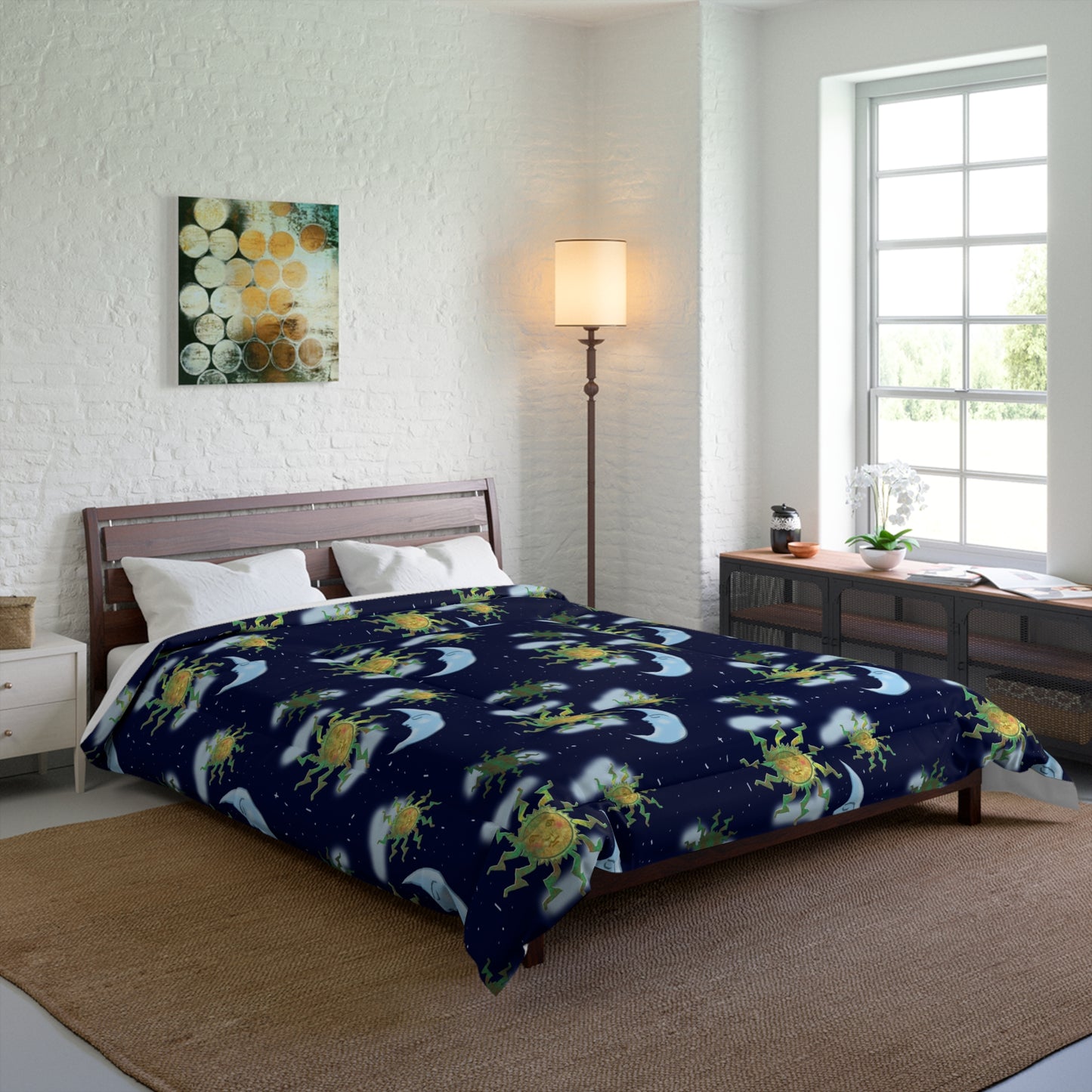 Antique Sun and Moon Comforter —  Bedding for Kids & Teens