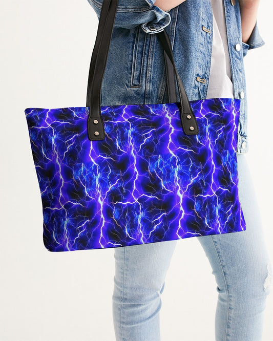 Blue Lightning Stylish Tote