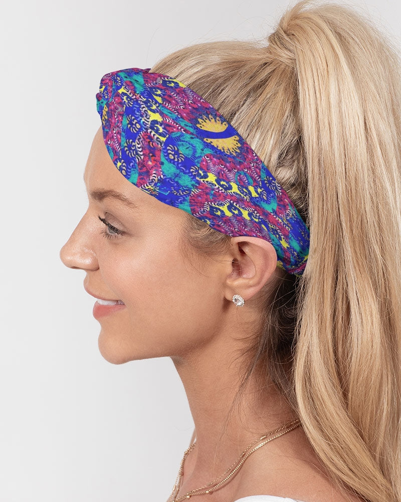Caribbean Grafitti Twist Knot Headband Set