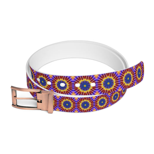 Rainbow Tie Dye Belt