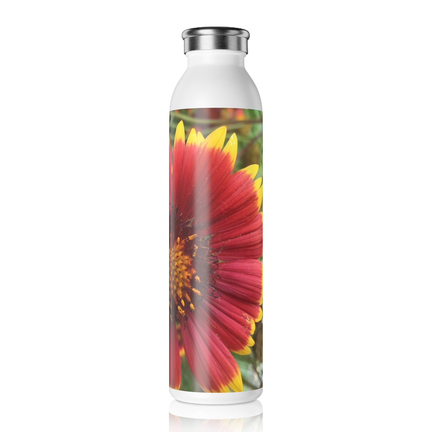Orange Red Flower Water Bottle - Stylish Reusable Drink Container, Eco-Friendly Water Flask, Perfect Gift for Nature Lovers, Summer [...]