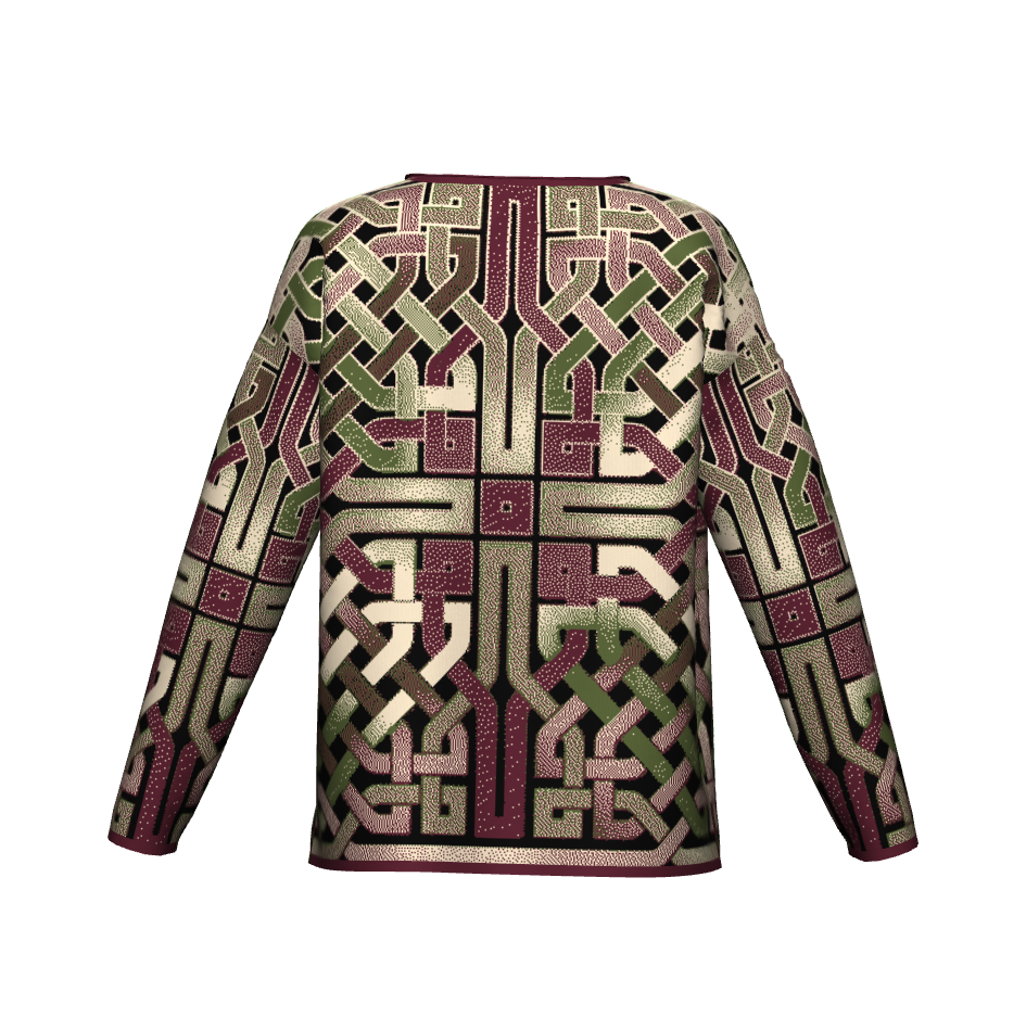 Earthtone Celtic Knot Sweater