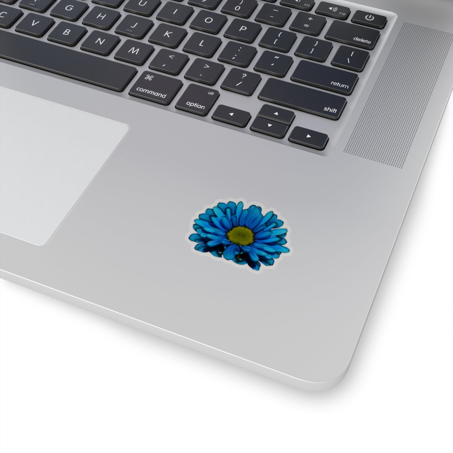 Blue Daisy Kiss-Cut Stickers