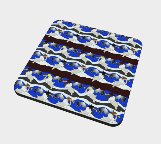 Angels Pattern Coaster
