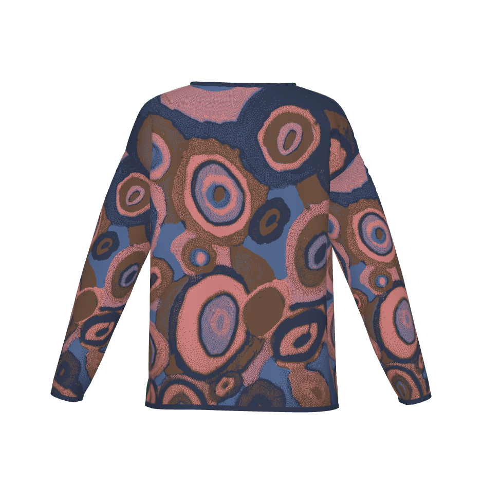 Warm Autumn Bubbles Knit Sweater