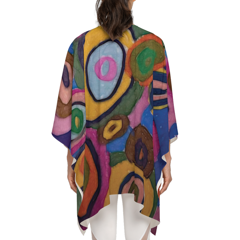 Warm Autumn Bubbles Women's Silky-like Wrap-Ultra-Soft and Smooth