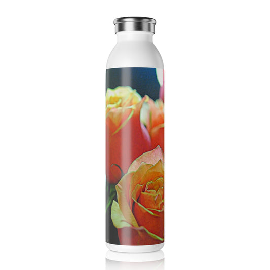 Pink and Orange Roses Stainless Steel Water Bottle, Eco-Friendly Hydration, Gift for Nature Lovers, Travel Companion, Motivational Quote Bottle, [...]