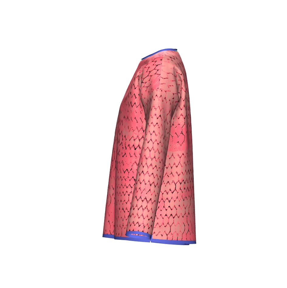 Pink Dragon Scales Sweater