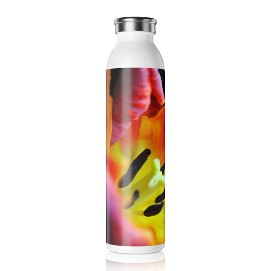 Orange Parrot Tulip Close up Slim Water Bottle | Eco-Friendly Hydration | Unique Gift for Nature Lovers, Fitness Enthusiasts, Travel, Yoga, Outdoor [...]