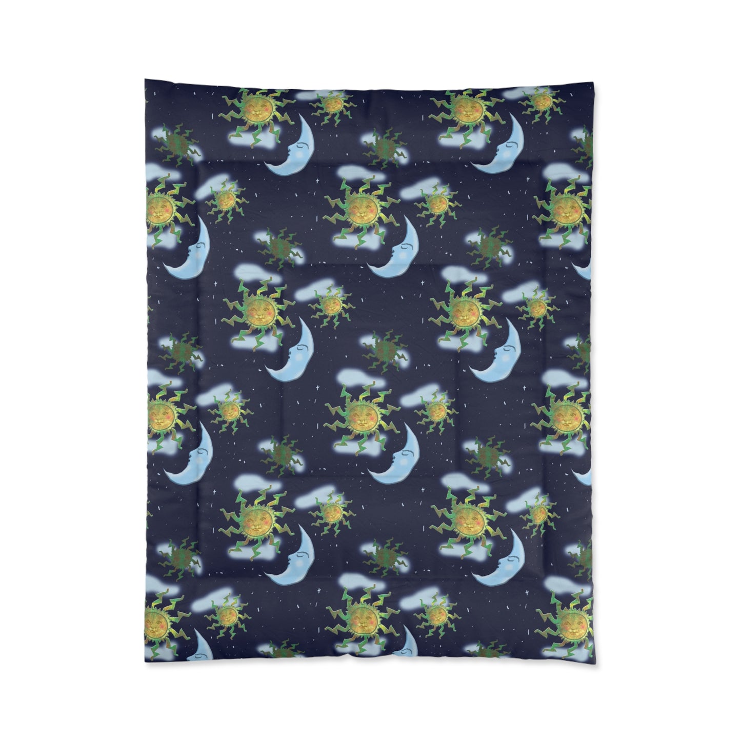 Antique Sun and Moon Comforter —  Bedding for Kids & Teens