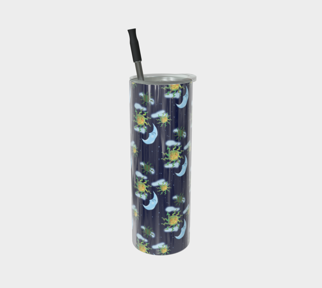 Antique Sun Stainless Steel Tumbler