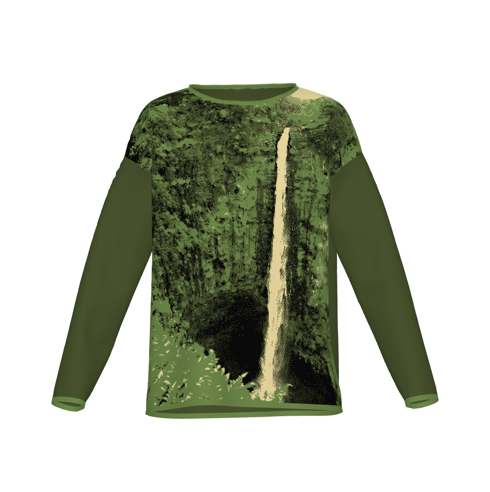 Akaka Falls Hawaii Knit Sweater