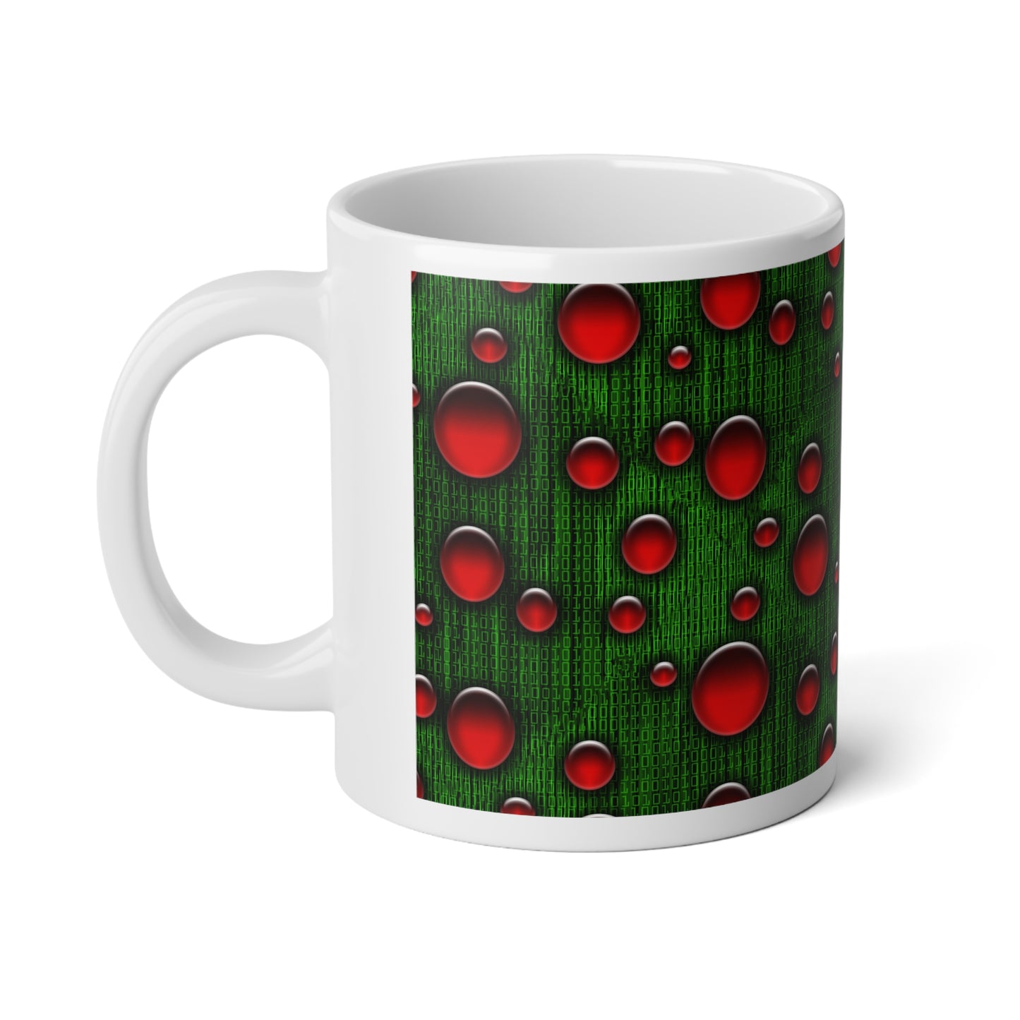 Binary Christmas Jumbo Coffee Mug Perfect for Holiday Cheer