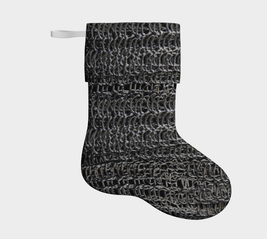 Chainmaille Christmas Stocking