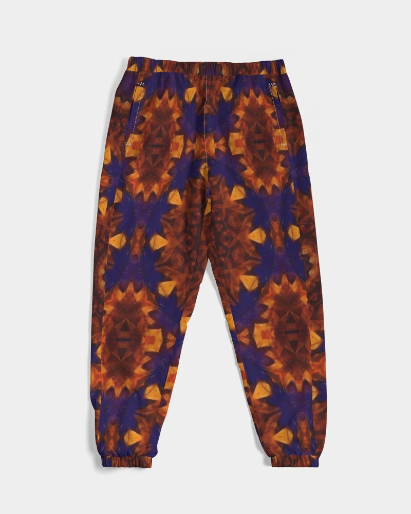 Blue Orange Red Kaleidoscope Men's All-Over Print Track Pants