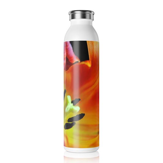 Orange Parrot Tulip Close up Slim Water Bottle | Eco-Friendly Hydration | Unique Gift for Nature Lovers, Fitness Enthusiasts, Travel, Yoga, Outdoor [...]
