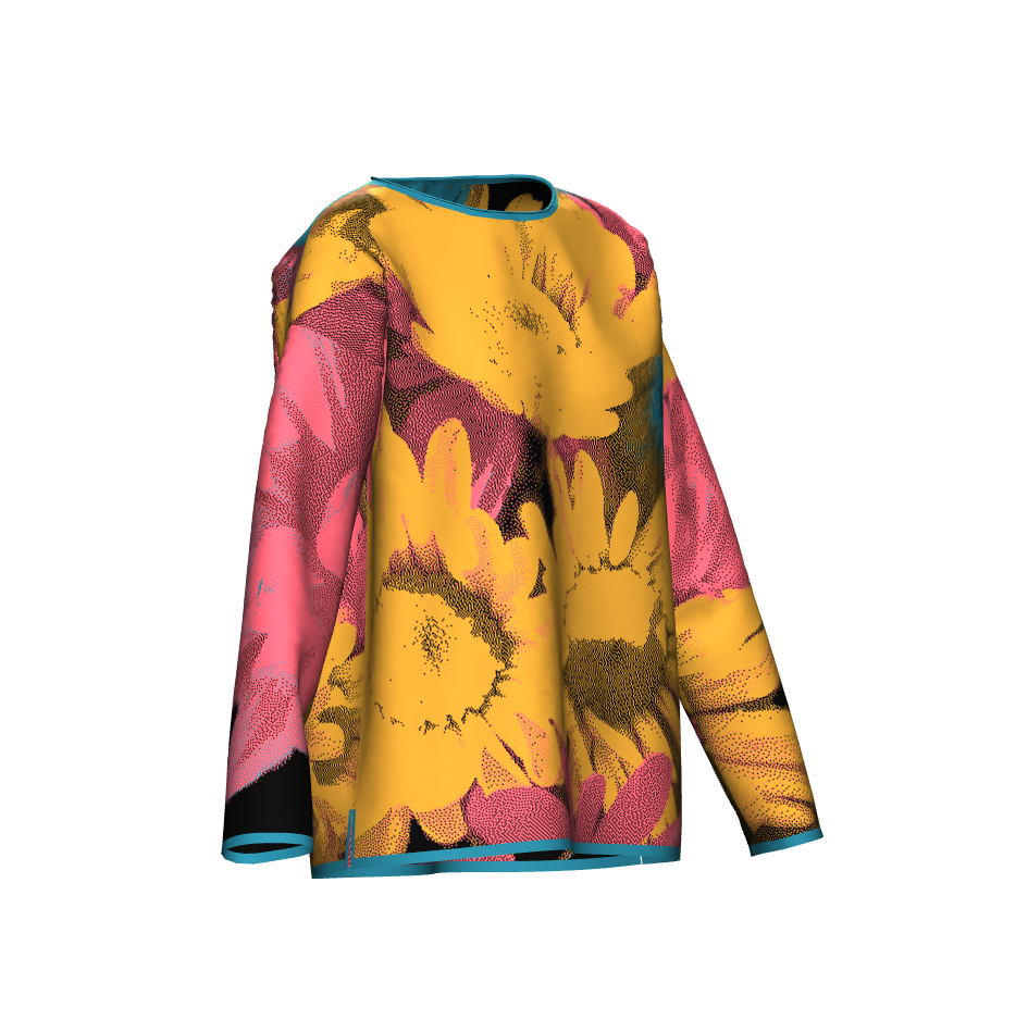 Bright Daisy Bouquet Sweater