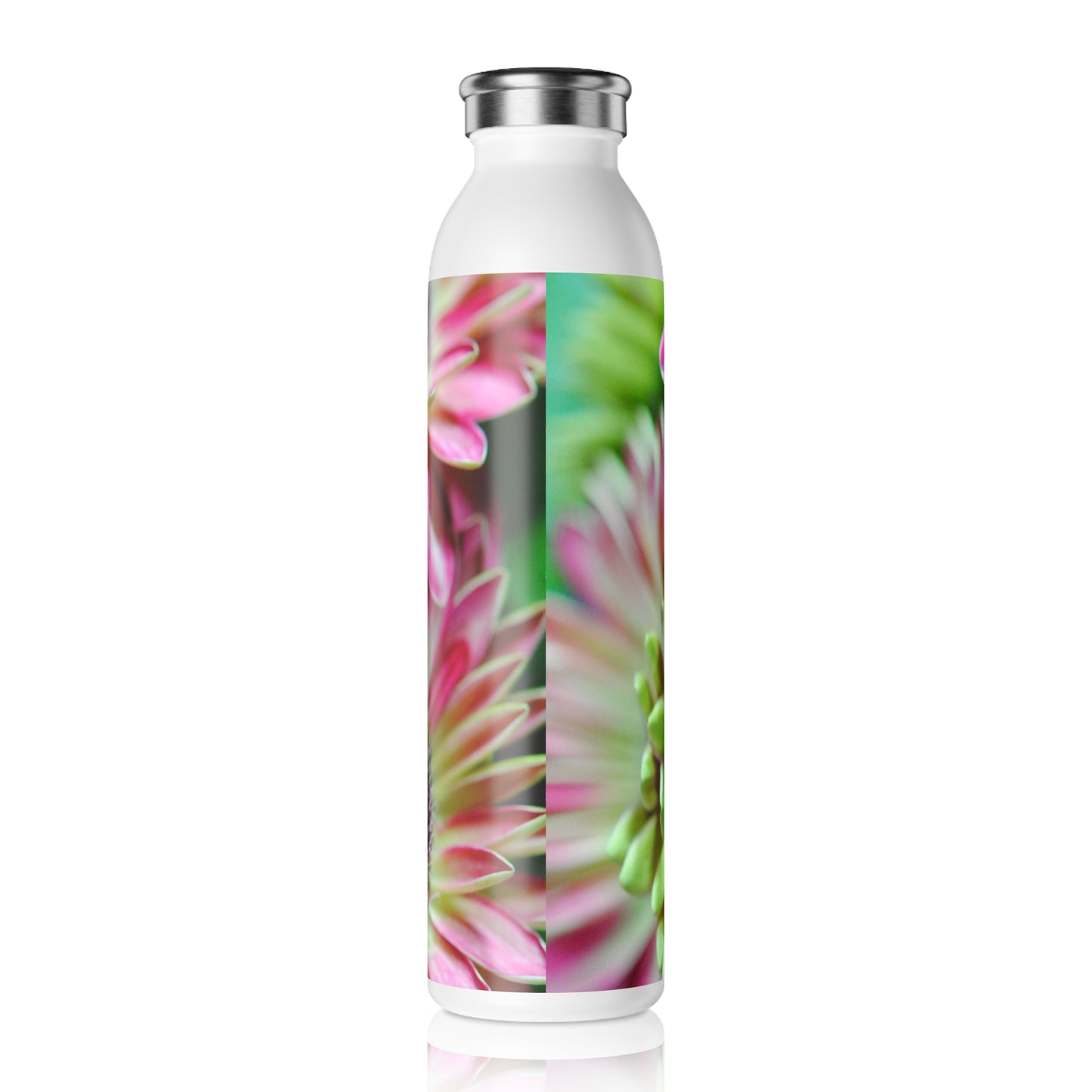 Mini Pink and White Gerbera Daisies Slim Water Bottle - Nature Lover Gift, Eco-Friendly Hydration, Reusable Travel Bottle, Sustainable Gift for Her, Garden Party [...]
