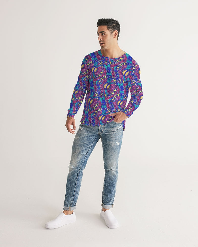 Caribbean Grafitti Men's All-Over Print Long Sleeve Tee