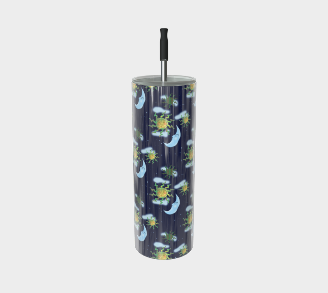 Antique Sun Stainless Steel Tumbler