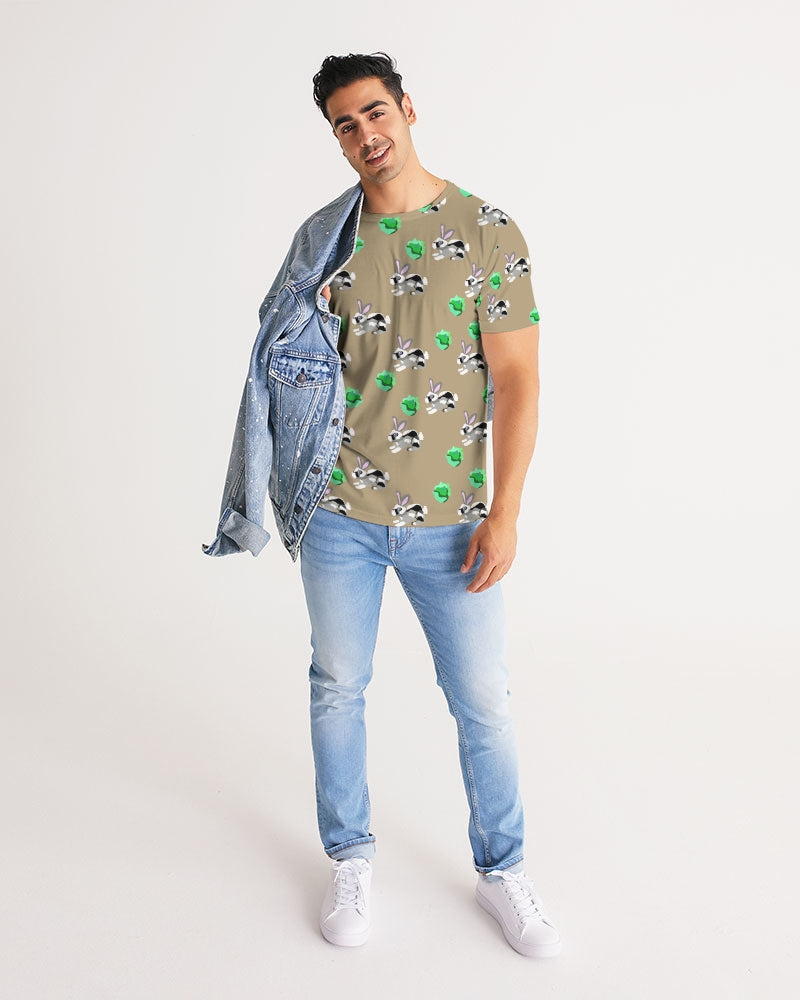 Bunnies Pattern Men's All-Over Print Tee