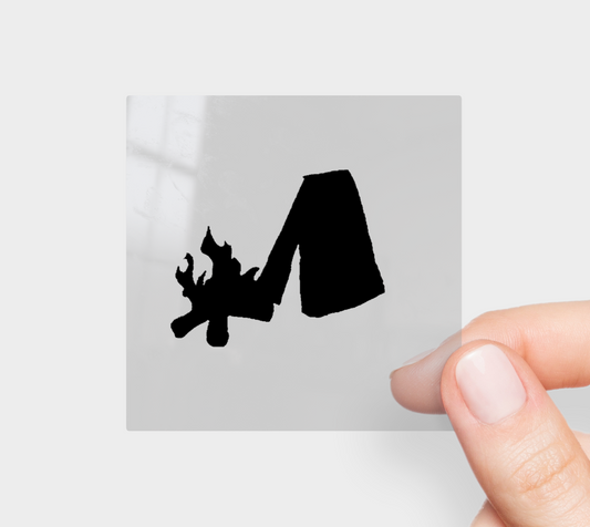 Campfire Sticker