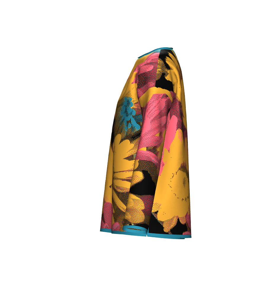 Bright Daisy Bouquet Sweater