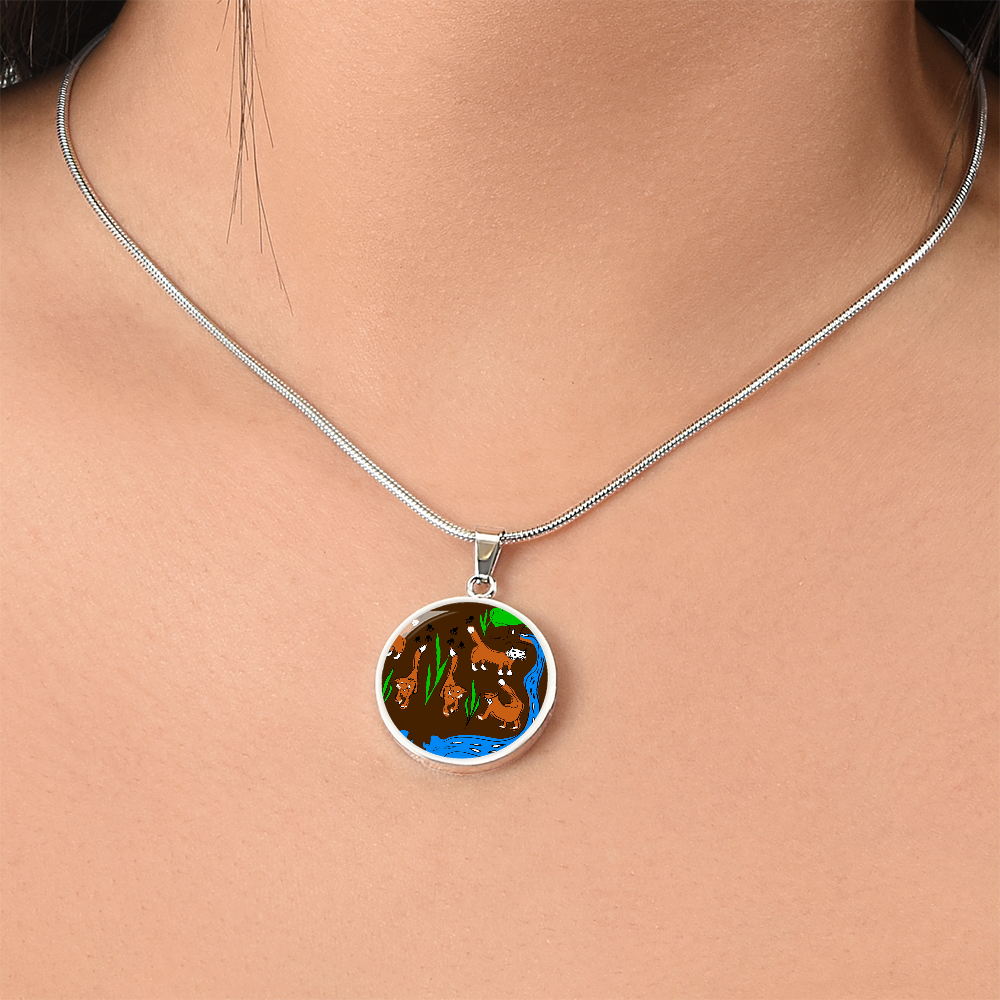 Foxes Necklace