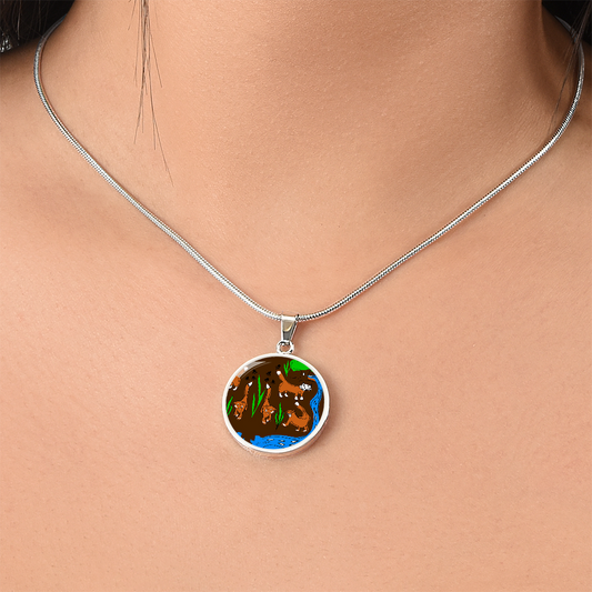 Foxes Necklace